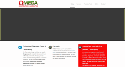 Desktop Screenshot of omega-landscaping.com