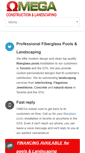 Mobile Screenshot of omega-landscaping.com